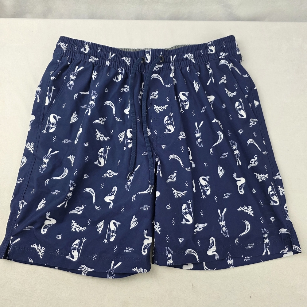 Hurley Deep‎ Sea Aop Mermaid Men's Swim Shorts Size Med BS62